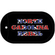North Carolina Rebel Dog Tag Kit Novelty Necklace DT-1488