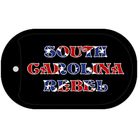 South Carolina Rebel Dog Tag Kit Novelty Necklace DT-1517