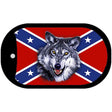 Rebel Wolf Dog Tag Kit Novelty Necklace DT-156