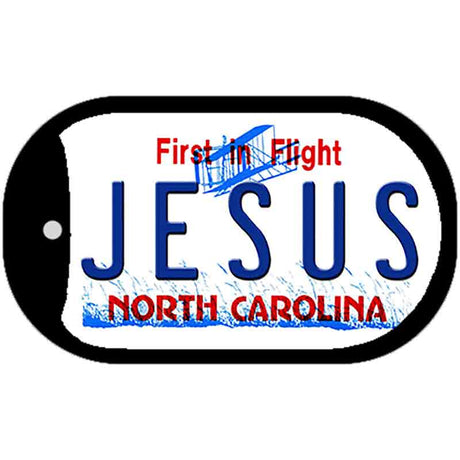 Jesus North Carolina Novelty Metal Dog Tag Necklace DT-1761