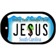 Jesus South Carolina Novelty Metal Dog Tag Necklace DT-1762