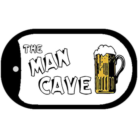 The Man Cave Novelty Metal Dog Tag Necklace DT-1837