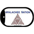 Apalachee Nation Tribe Novelty Metal Dog Tag Necklace DT-1866