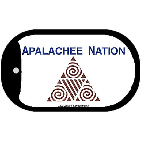 Apalachee Nation Tribe Novelty Metal Dog Tag Necklace DT-1866