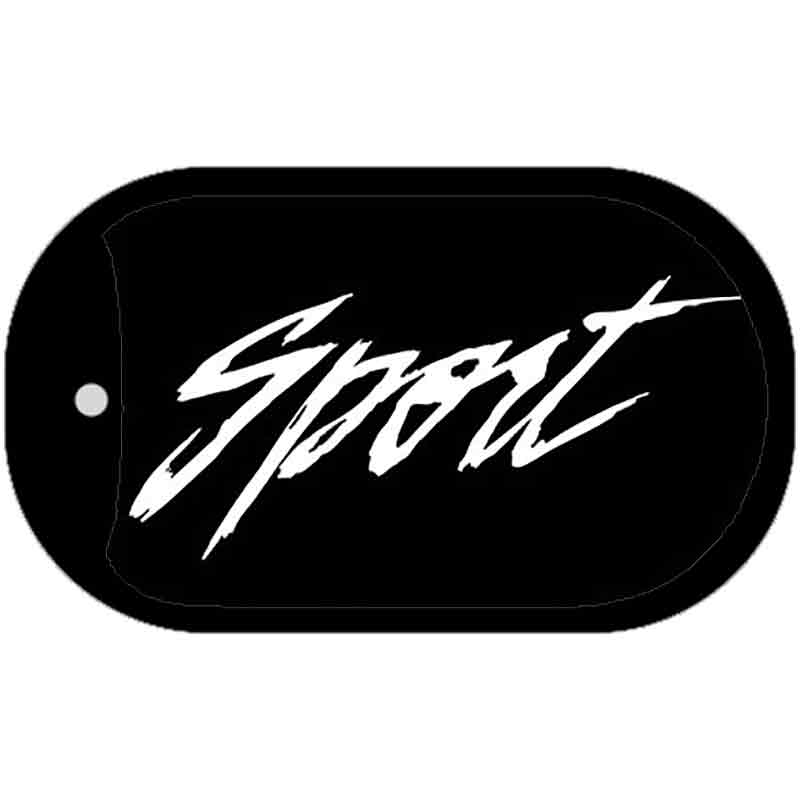 Sport Novelty Metal Dog Tag Necklace DT-1900