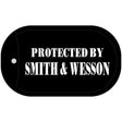 Smith and Wesson Novelty Metal Dog Tag Necklace DT-1908