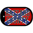 Hazzard County Confederate Flag Dog Tag Kit Novelty Necklace DT-1927