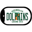 Dolphins Florida Novelty Metal Dog Tag Necklace DT-2039