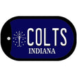 Colts Indiana Novelty Metal Dog Tag Necklace DT-2043