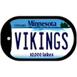 Vikings Minnesota Novelty Metal Dog Tag Necklace DT-2048