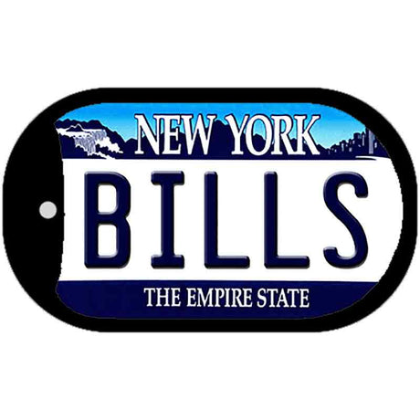 Bills New York Novelty Metal Dog Tag Necklace DT-2051