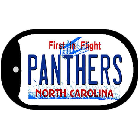 Panthers North Carolina Novelty Metal Dog Tag Necklace DT-2054