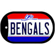 Bengals Ohio Novelty Metal Dog Tag Necklace DT-2055