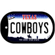 Cowboys Texas Novelty Metal Dog Tag Necklace DT-2060