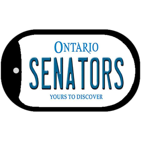 Senators Ontario Novelty Metal Dog Tag Necklace DT-2069