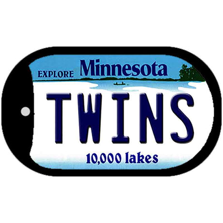 Twins Minnesota Novelty Metal Dog Tag Necklace DT-2081