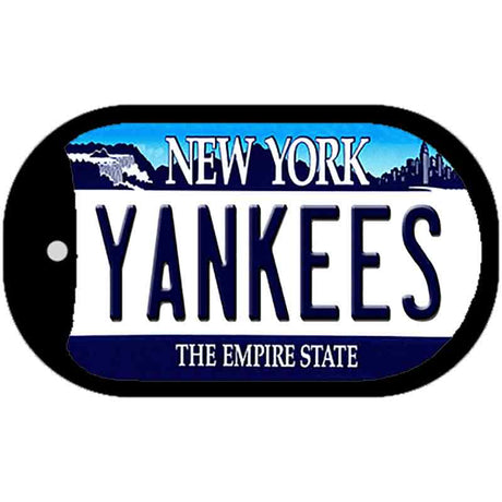 Yankees New York Novelty Metal Dog Tag Necklace DT-2089