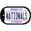 Nationals Washington DC Novelty Metal Dog Tag Necklace DT-2091