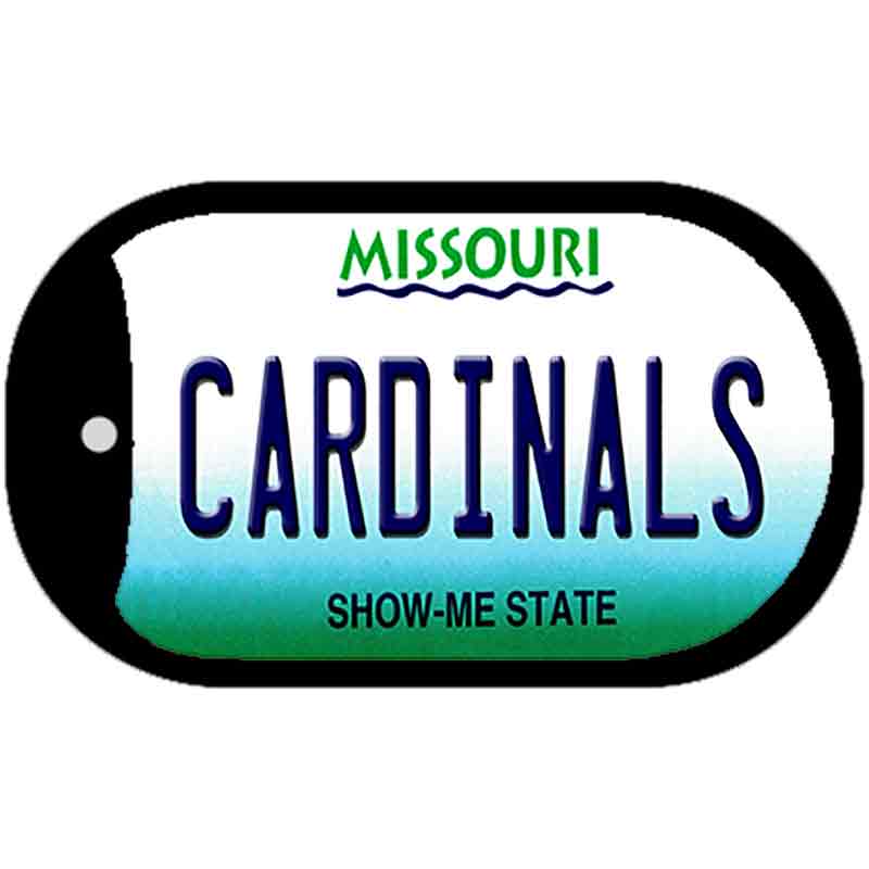 Cardinals Missouri Novelty Metal Dog Tag Necklace DT-2094