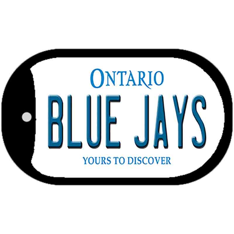 Blue Jays Ontario Novelty Metal Dog Tag Necklace DT-2101