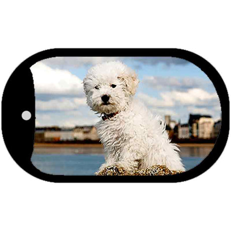 Bichon Frise Novelty Metal Dog Tag Necklace DT-2158