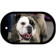 Bulldog Novelty Metal Dog Tag Necklace DT-2161