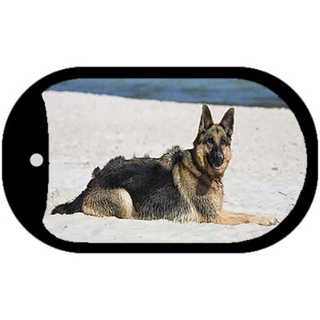 German Shepherd Novelty Metal Dog Tag Necklace DT-2169