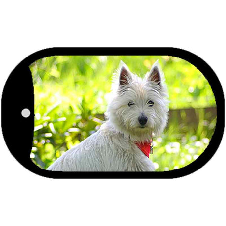 West Highland White Terrier Novelty Metal Dog Tag Necklace DT-2180