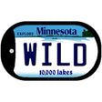 Wild Minnesota Novelty Metal Dog Tag Necklace DT-2290