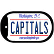 Capitals Washington DC Novelty Metal Dog Tag Necklace DT-2299