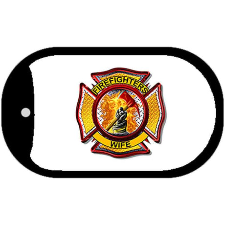 Firefighters Wife Novelty Dog Tag Necklace DT-2359