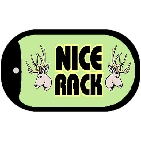 Nice Rack Novelty Metal Dog Tag Necklace DT-2390