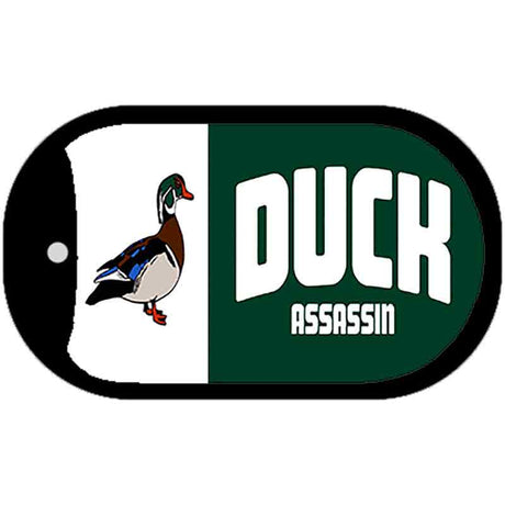 Duck Assassin Novelty Metal Dog Tag Necklace DT-2392