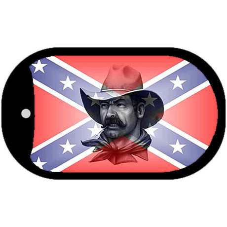 Confederate Cowboy Dog Tag Kit Novelty Necklace DT-2402