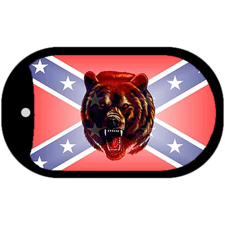 Confederate Bear Dog Tag Kit Novelty Necklace DT-2403