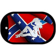 Confederate Girl Dog Tag Kit Novelty Necklace DT-2409