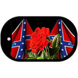 Confederate Rose Dog Tag Kit Novelty Necklace DT-2412