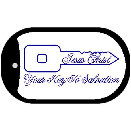 Key To Salvation Novelty Metal Dog Tag Necklace DT-241