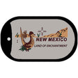 Roadrunner Gray New Mexico Novelty Metal Dog Tag Necklace DT-2477