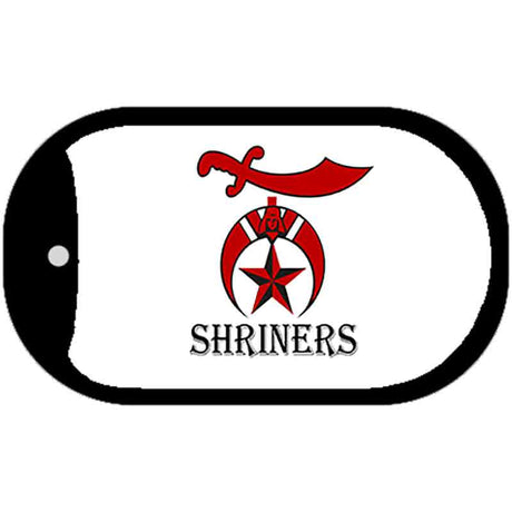 Shriners Logo Novelty Metal Dog Tag Necklace