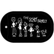 The Schit Family Novelty Metal Dog Tag Necklace