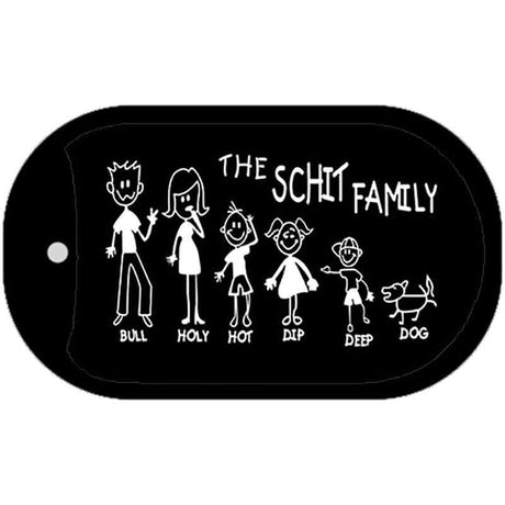 The Schit Family Novelty Metal Dog Tag Necklace