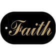 Faith Novelty Metal Dog Tag Necklace DT-2550