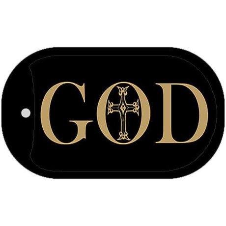 God Novelty Metal Dog Tag Necklace DT-2552