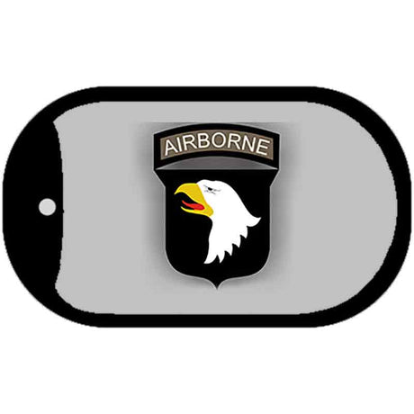 Airborne Eagle Novelty Metal Dog Tag Necklace DT-2553