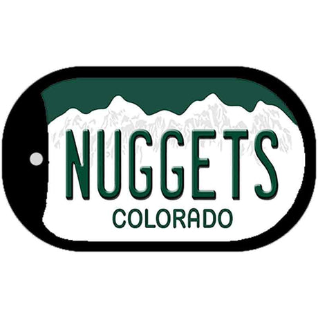 Nuggets Colorado Novelty Metal Dog Tag Necklace DT-2569