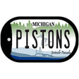 Pistons Michigan Novelty Metal Dog Tag Necklace DT-2570