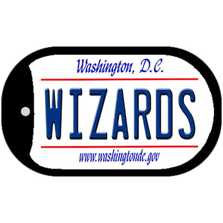 Wizards Washington DC Novelty Metal Dog Tag Necklace DT-2592