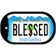 Blessed South Carolina Novelty Metal Dog Tag Necklace DT-2780