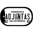 Adjuntas Puerto Rico Metal Novelty Dog Tag Necklace DT-2810